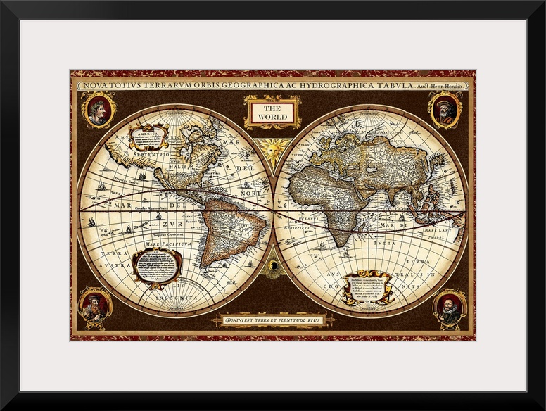 Decorative World Map