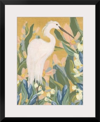 Floral Egret II