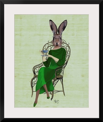 Lady Bella Rabbit Taking Tea