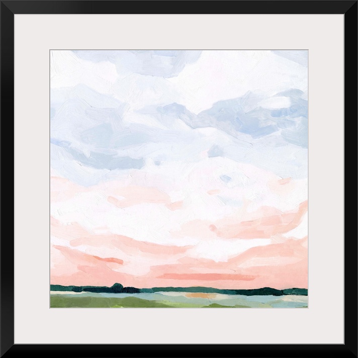 Pink Morning Horizon I