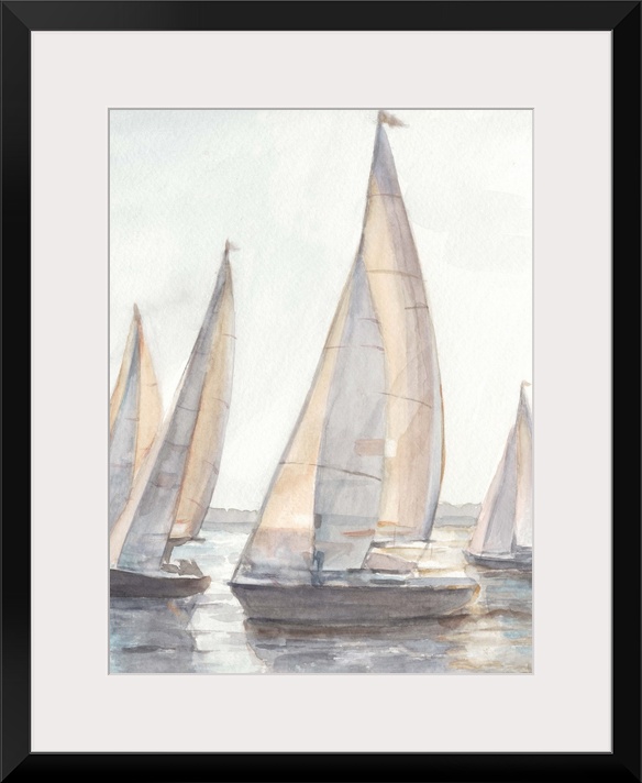 Plein Air Sailboats I