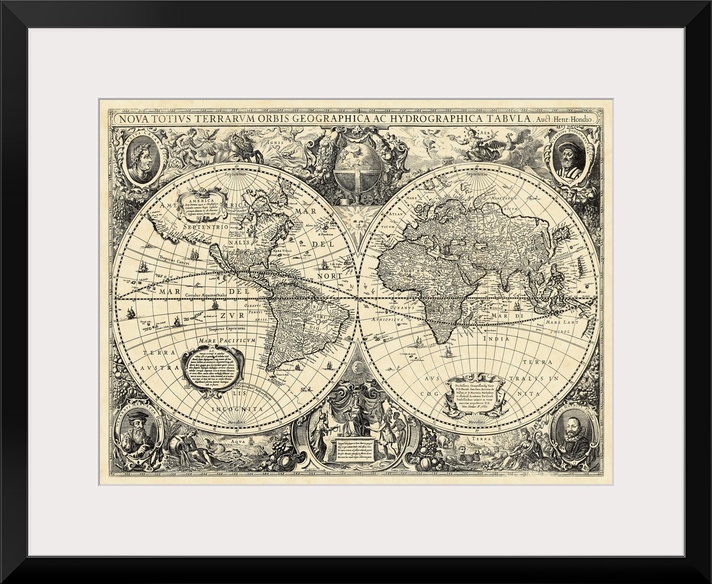 Vintage World Map