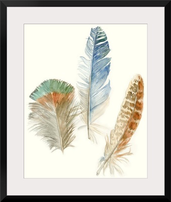 Watercolor Feathers III