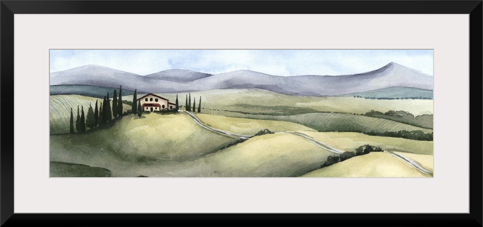 Watercolor Tuscany III