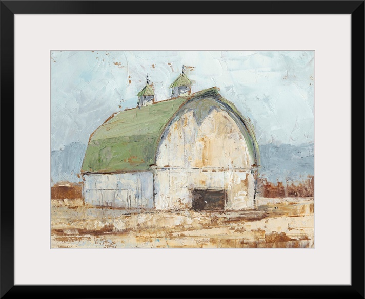 Whitewashed Barn III