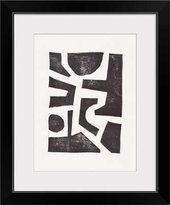 Linocut Abstract #5