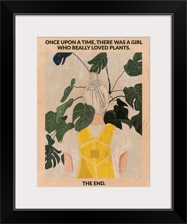 Plant Girl (Grey Vintage)