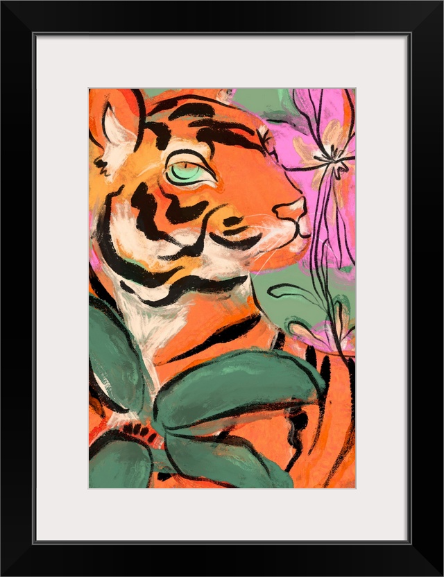 Tiger In Jungle No. 2