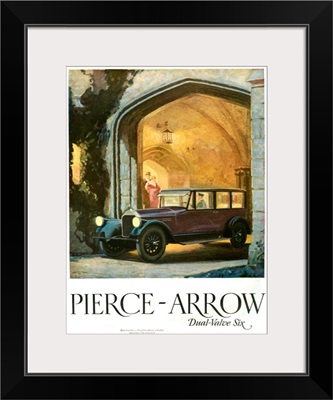 1920's USA Pierce-Arrow Magazine Advert