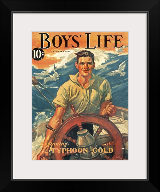 1930's USA Boy's Life Magazine Cover