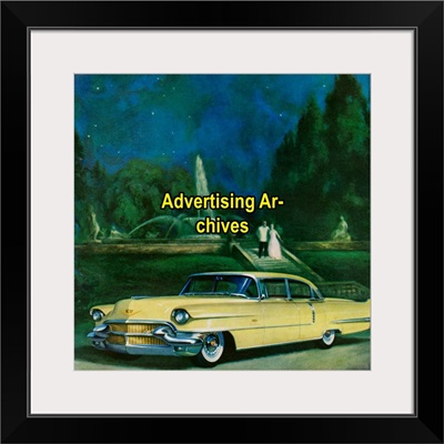 1950's USA Cadillac Magazine Advert (detail)
