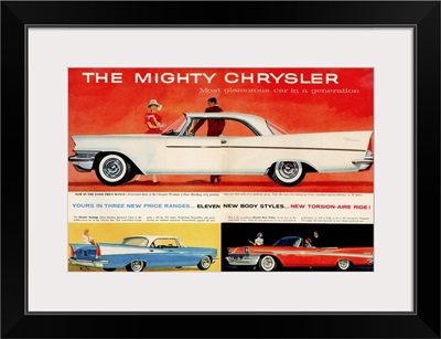 1950's USA Chrysler Magazine Advert