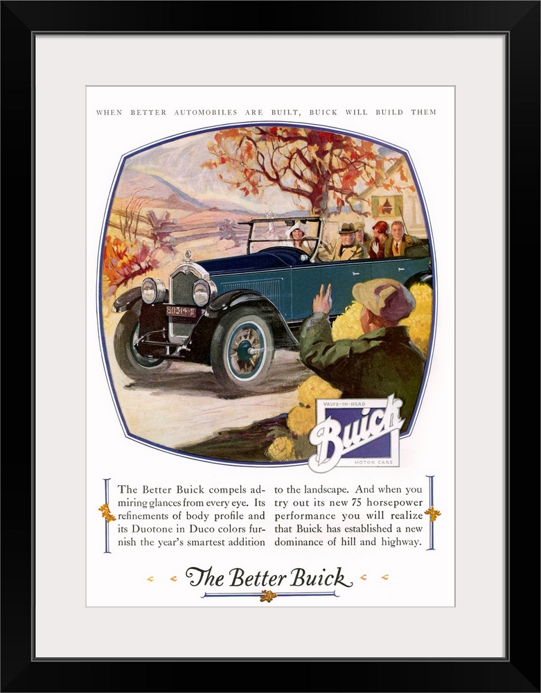 Buick Automobile Advertisement
