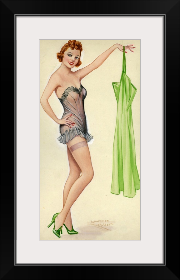 1940s UK Pin-Ups Poster