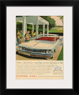 Pontiac 1960 Automobile Advertisement