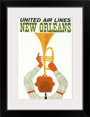 USA United Airlines Poster
