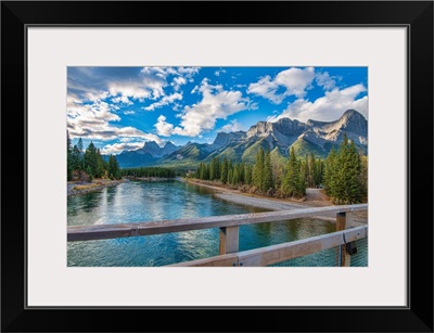 Bridge in Canmore, Canada