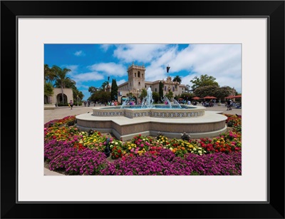 San Diego's colorful Balboa Park and fountains