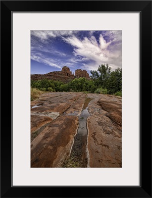 Sedona Arizona - Red Rock Crossing Reflections and Cathedral Rock