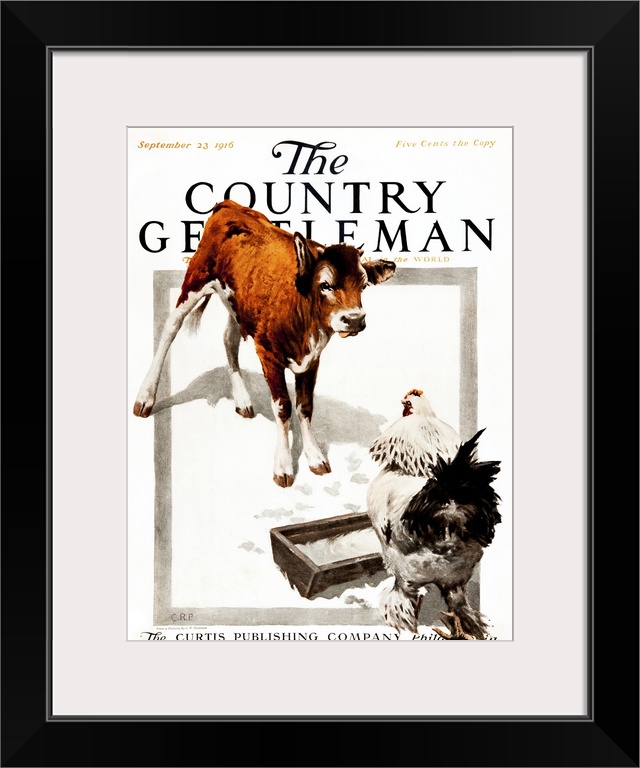 Cover of Country Gentleman agricultural magazine from the early 20th century.