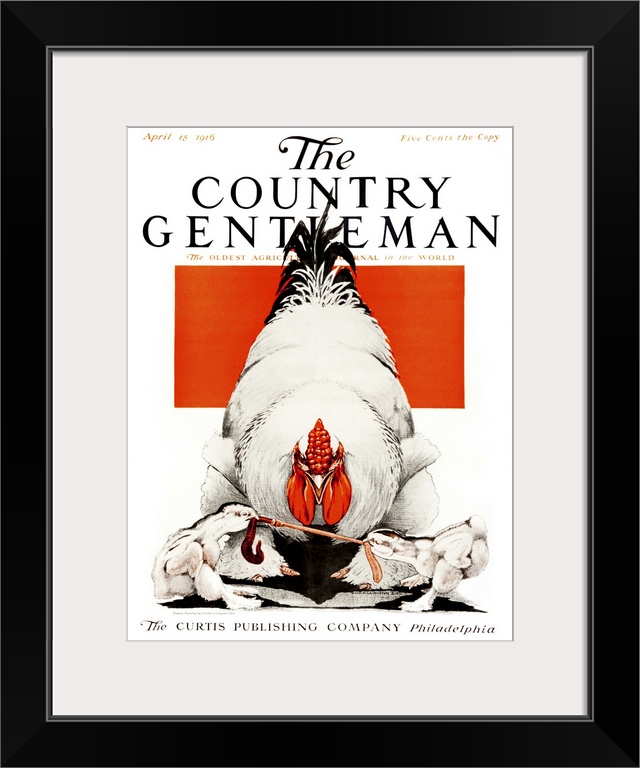 Cover of Country Gentleman agricultural magazine from the early 20th century.