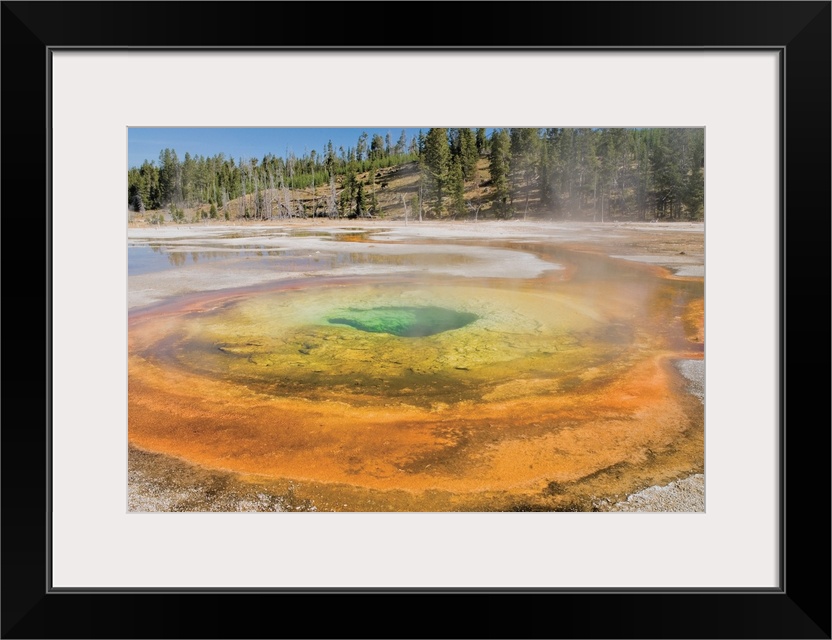 A Chromatic Pool, Yellowstone National Park, Wyoming
