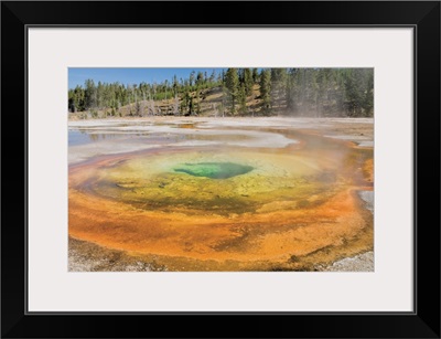 A Chromatic Pool, Yellowstone National Park, Wyoming