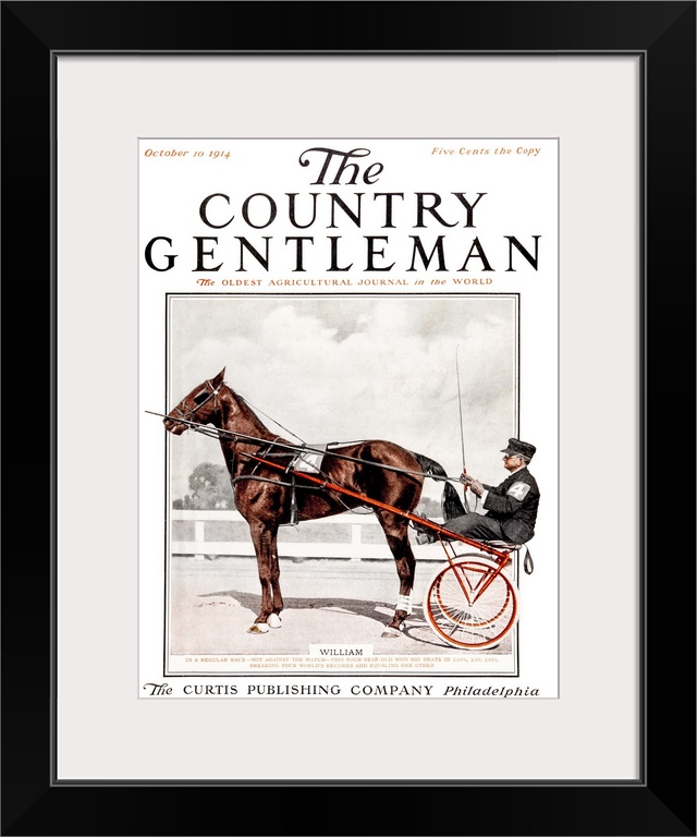 Cover of Country Gentleman agricultural magazine from the early 20th century.