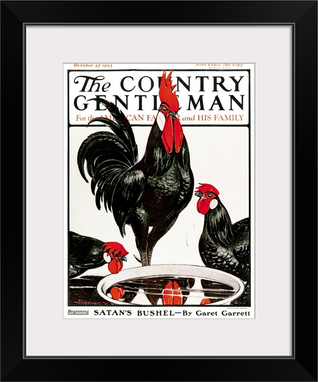 Cover of Country Gentleman agricultural magazine from the early 20th century.