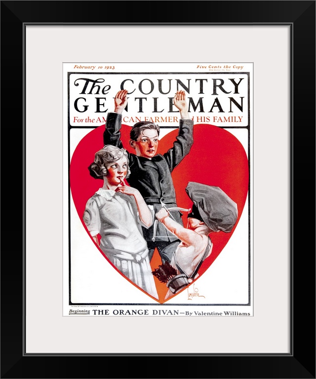 Cover of Country Gentleman agricultural magazine from the early 20th century.