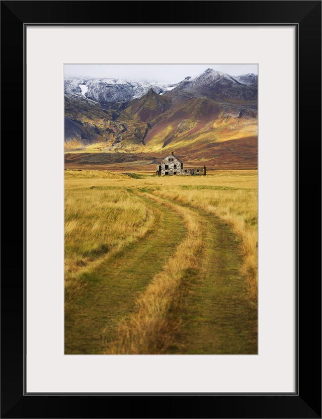 Abandoned House In Rural Iceland, Snaefellsness Peninsula; Iceland.