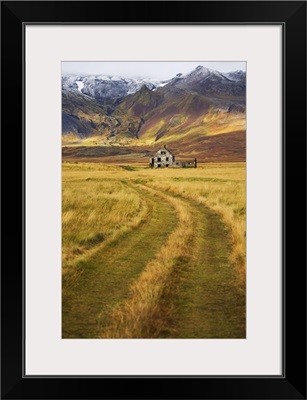 Abandoned House In Rural Iceland, Snaefellsness Peninsula, Iceland