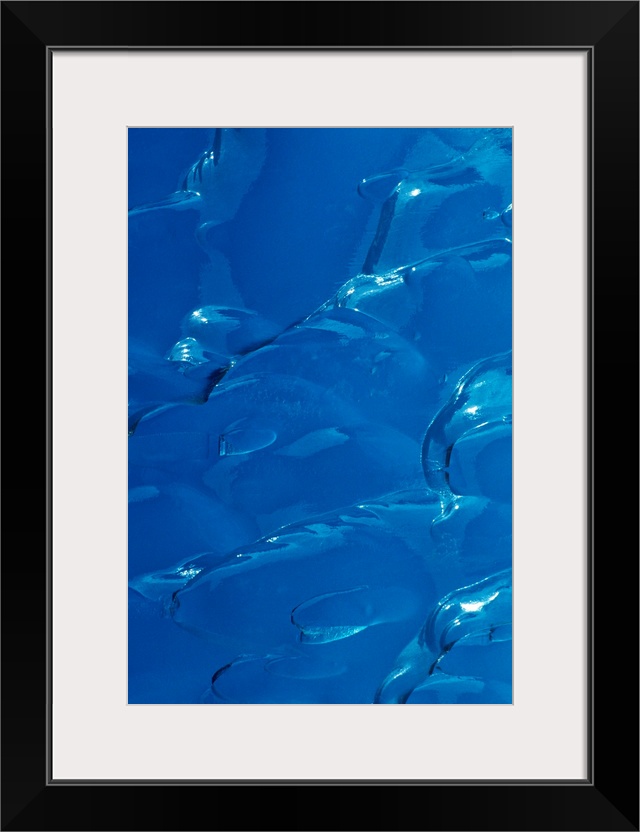 Alaska, Tongass National Forest, Close-Up Of Glacial Ice