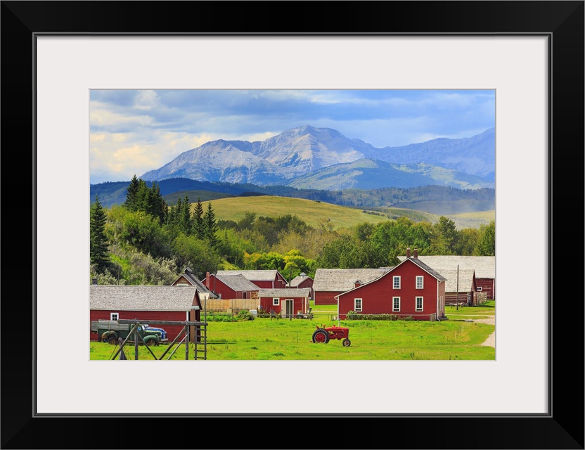 Bar U Ranch National Historic Site, Longview, Alberta, Canada