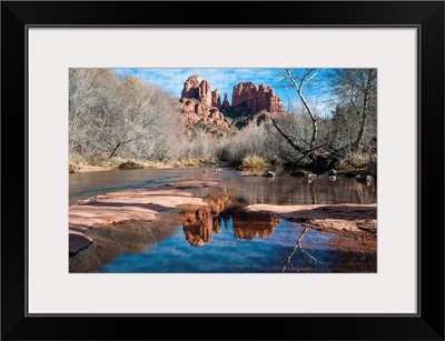 Cathedral rock reflection, Sedona, Arizona, United States of America