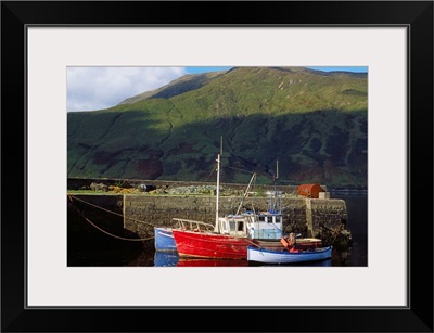 Fishing Boats Near Leenane, Connemara, County Galway, Ireland