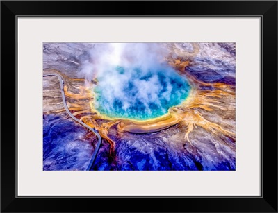 Grand Prismatic Spring, Yellowstone National Park, Wyoming
