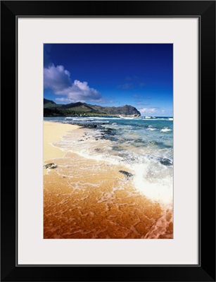 Hawaii, Kauai, Poipu, Shipwrecks Beach, White Sands, Shoreline Water