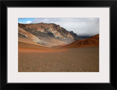 Hawaii, Maui, Haleakala, The Sweeping Sands Of Haleakala Crater