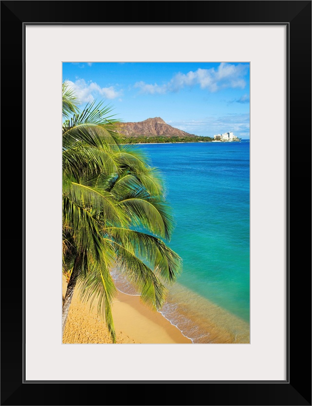 Hawaii Waikiki, View Of Diamond Head