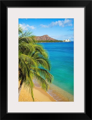 Hawaii Waikiki, View Of Diamond Head