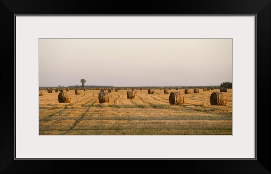 Hay Bales, Manitoba, Canada