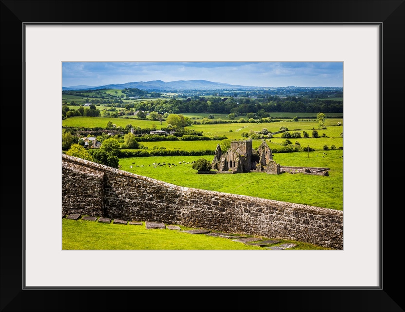 Hore Abbey, a ruined Cistercian monastery near the Rock of Cashel, Cashel, County Tipperary, Ireland