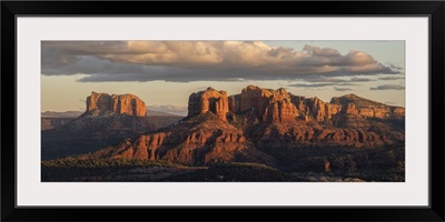 Iconic Red Rock Formation Called Cathedral Rock Near Sedona In Northern Arizona