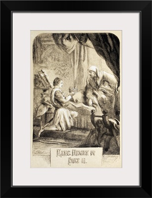 Illustration By Sir John Gilbert For King Henry IV, Part Two By William Shakespeare