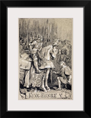 Illustration By Sir John Gilbert For King Henry V By William Shakespeare