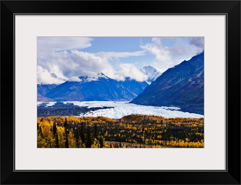 Matanuska Glacier Along Glenn Highway, Alaska