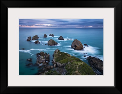 Nugget Point On The Coast Of The South Island Of New Zealand, Otago, New Zealand