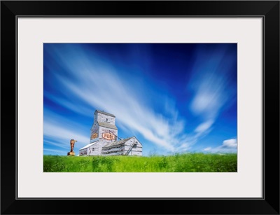 Old Grain Elevator, Horizon, Saskatchewan, Canada