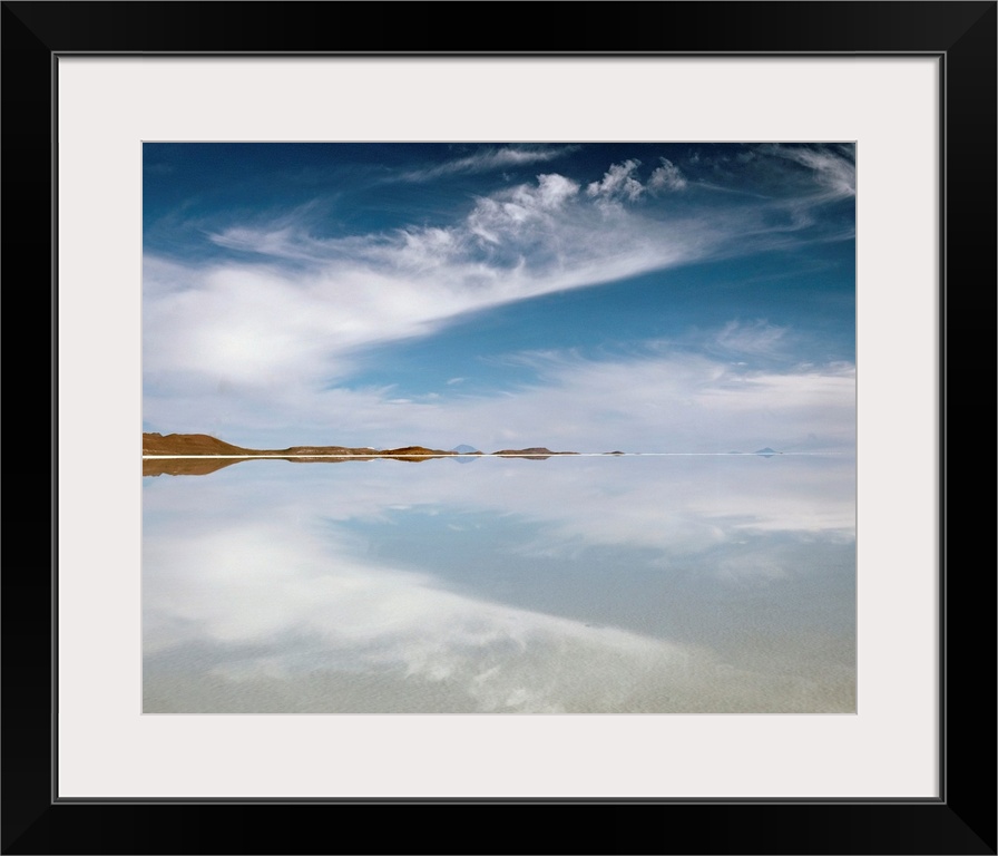 Reflection In Uyuni Salt Flat, Bolivia